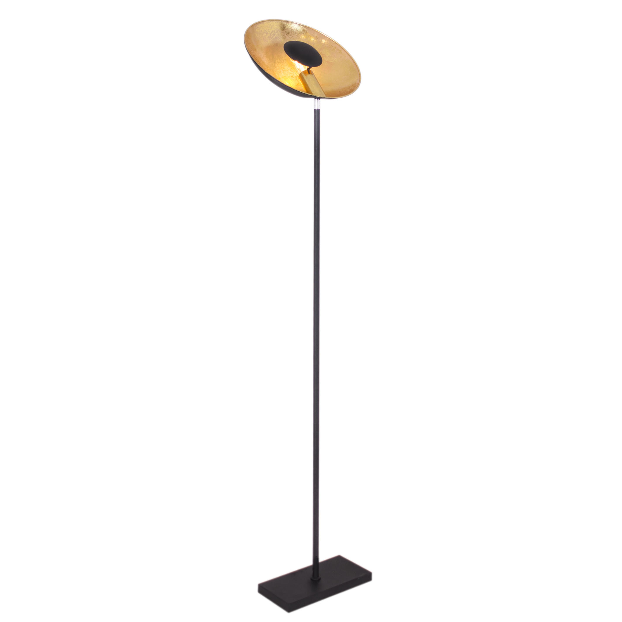 STEHLEUCHTE CAPTAIN UPLIGHT   - Schwarz, Design, Metall (171cm) - By Rydéns