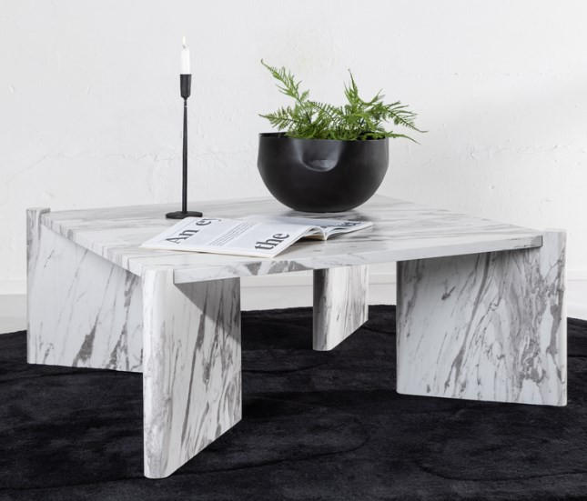 SOFFBORD i trä, trämaterial 100/100/40 cm  - ljusgrå, Design, trämaterial/trä (100/100/40cm) - Best Price