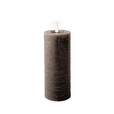 LED-KERZE 7/19 cm  - Grau, Basics, Kunststoff/Paraffin (7/19cm) - Ambia Home