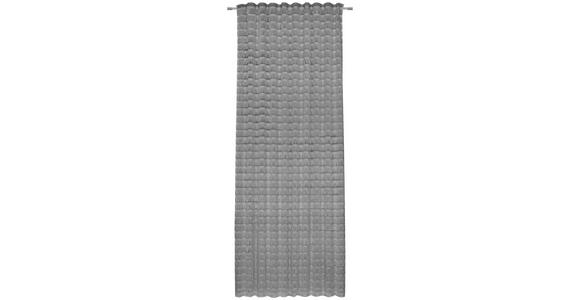 FERTIGVORHANG halbtransparent - Hellgrau, Design, Textil (140/255cm) - Novel