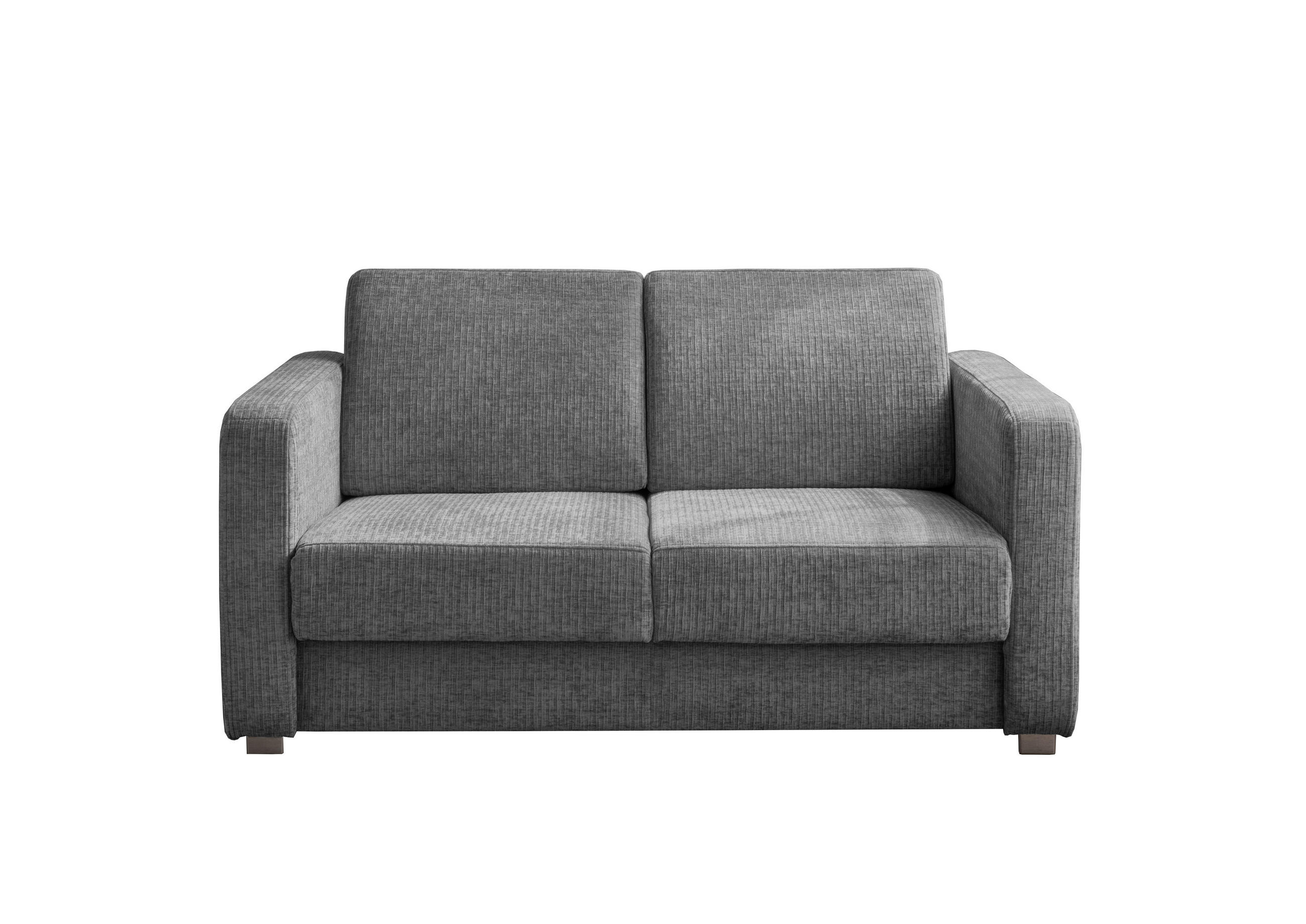 SCHLAFSOFA Mikrofaser Grau  - Chromfarben/Grau, Basics, Kunststoff/Textil (159/88/87cm) - Livetastic