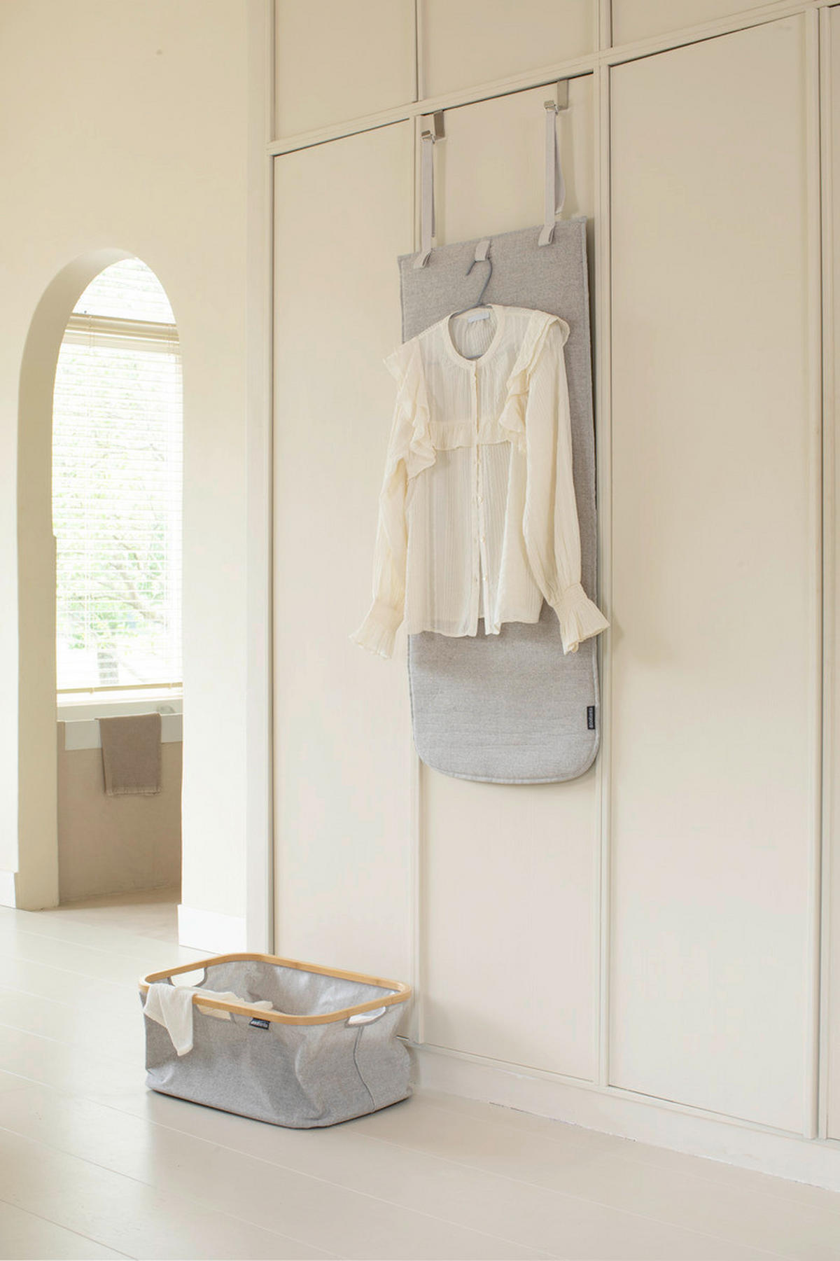 PODLOGA ZA PARNO GLAČANJE    50/110/0,8 cm    - siva, Basics, metal/tekstil (50/110/0,8cm) - Brabantia