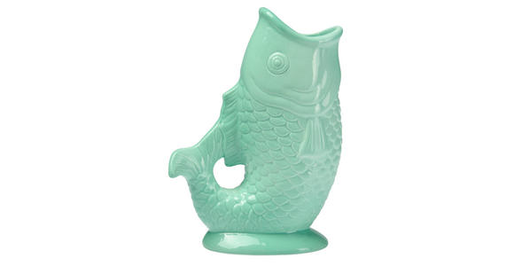 VASE 24.9 cm  - Grün, Design, Keramik (18,4/24,9/9cm) - Ambia Home