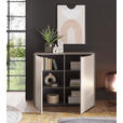 KOMMODE , 100/87/38 cm,  - Kaschmir/Schwarz, Design, Holzwerkstoff/Kunststoff (100/87/38cm) - Voleo