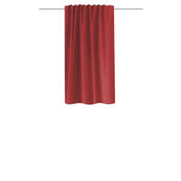 WÄRMESCHUTZVORHANG ESKIMO blickdicht 135/145 cm   - Bordeaux, Basics, Textil (135/145cm)