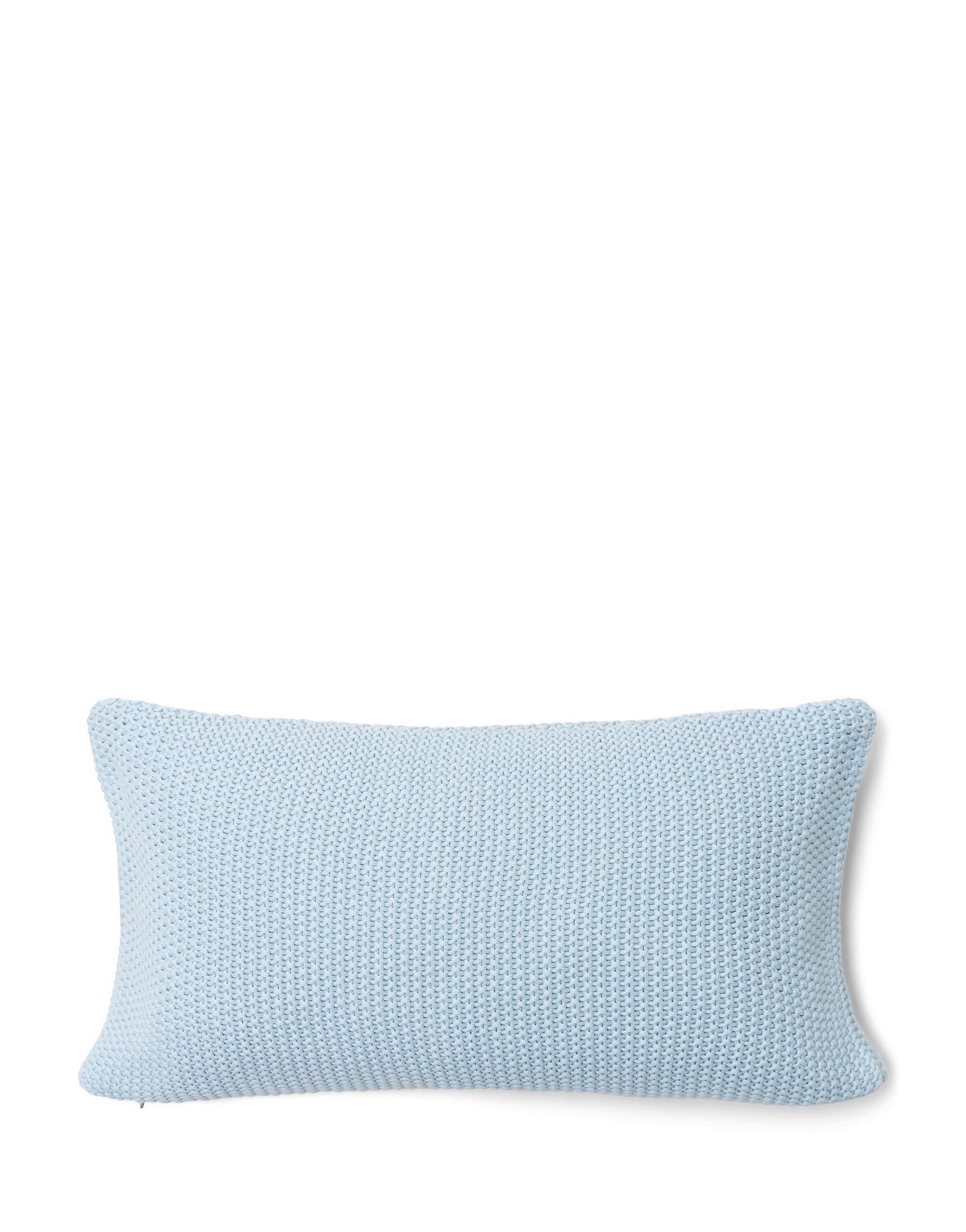 Marc O'Polo Zierkissen Nordic Knit Pastellblau 30x60 cm