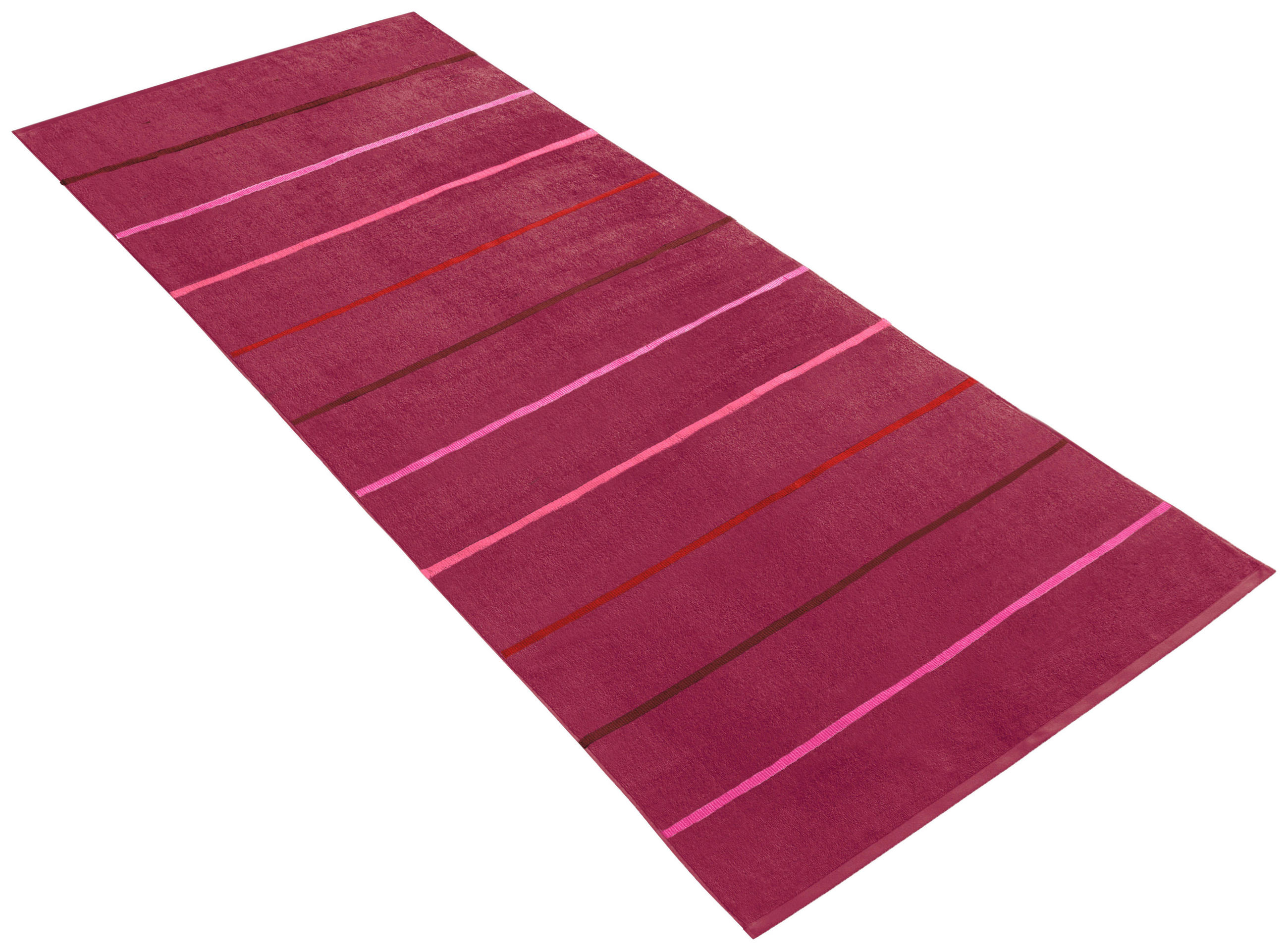 SAUNOVÁ OSUŠKA, 80/200 cm, červená - červená, Basics, textil (80/200cm) - Vossen