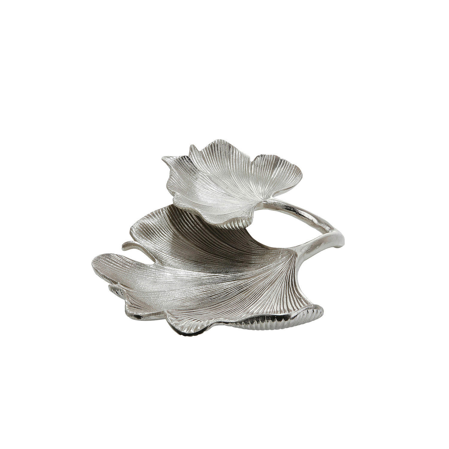 XXXLutz Dekoschale Silber 34x9.5x30 cm