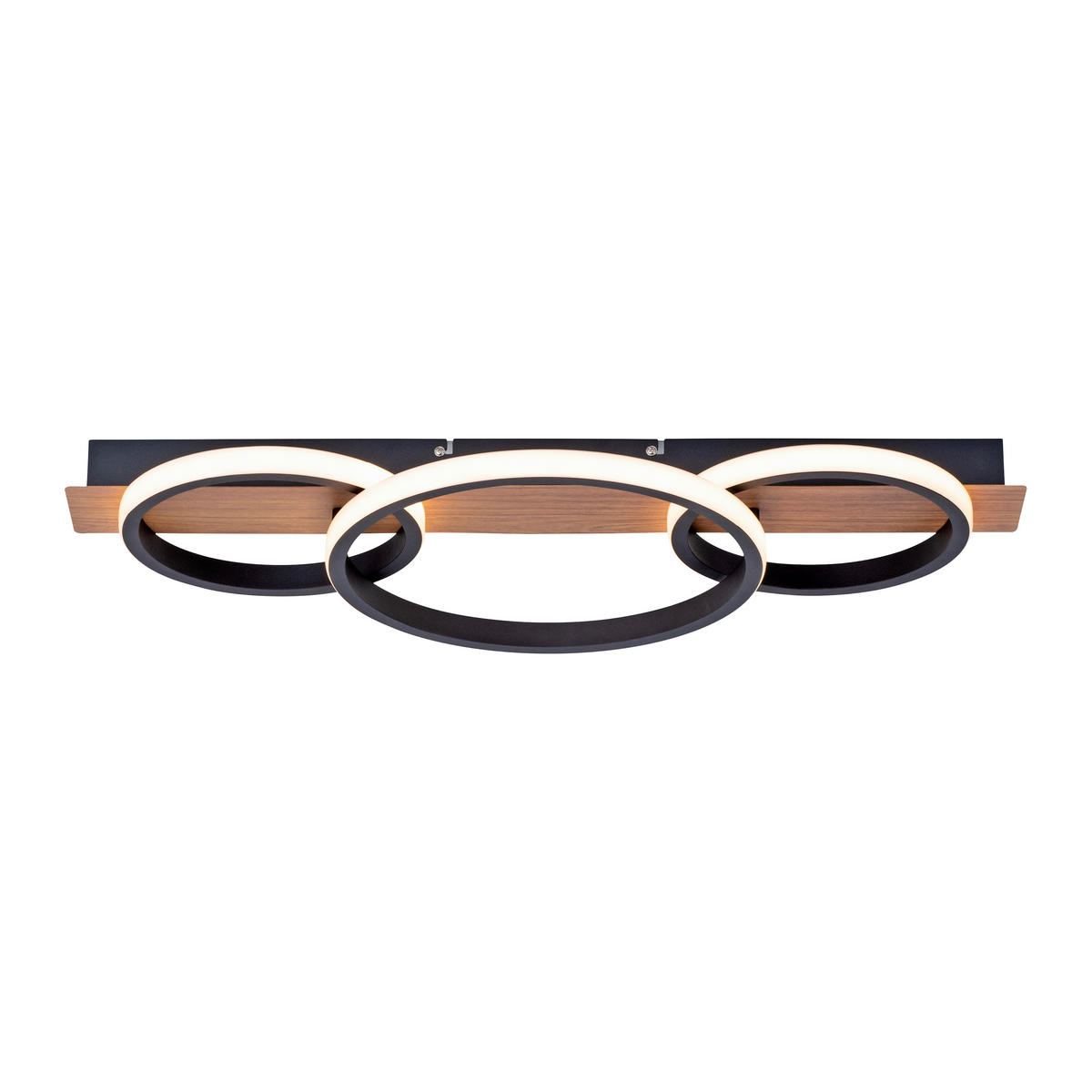 PLAFONIERĂ CU LED - Natur, plastic/metal (68/30/8cm)