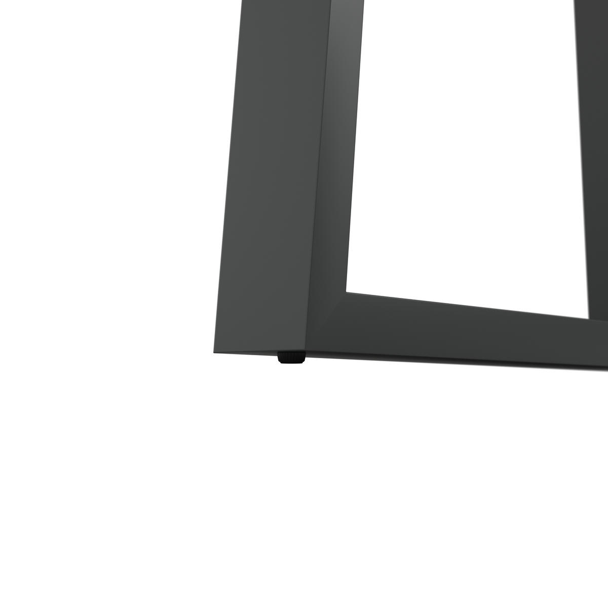 LOUNGETISCH Holz, Metall Akaziefarben rechteckig  - Akaziefarben, Modern, Holz/Metall (115/45/60cm) - Ambia Garden