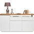 KOMMODE 170/92/43 cm - Eichefarben/Weiß, Design, Holz/Holzwerkstoff (170/92/43cm) - Novel KOMMODE 170/92/43 cm - Eichefarben/Weiß, Design, Holz/Holzwerkstoff (170/92/43cm) - Novel