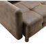 SCHLAFSOFA Mikrofaser Dunkelbraun - Schlammfarben/Dunkelbraun, KONVENTIONELL, Textil (218/80/44/94cm) - Carryhome SCHLAFSOFA Mikrofaser Dunkelbraun - Schlammfarben/Dunkelbraun, KONVENTIONELL, Textil (218/80/44/94cm) - Carryhome