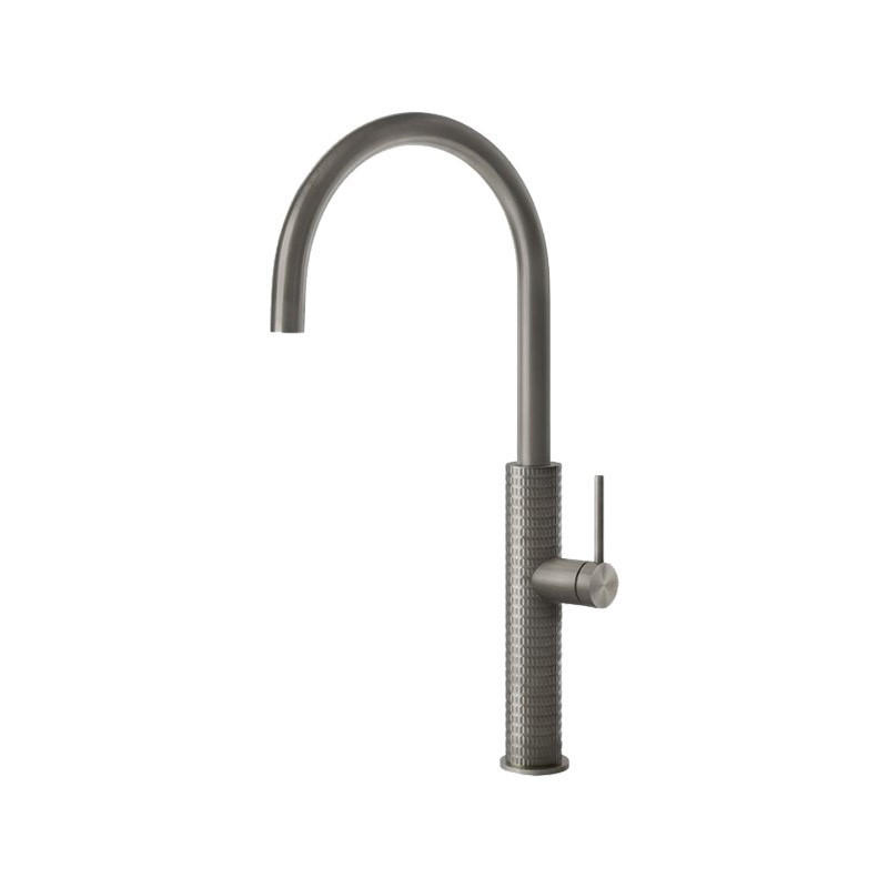KÜCHENARMATUR - Edelstahlfarben, Basics, Metall (4/45,3/25cm) - HKT