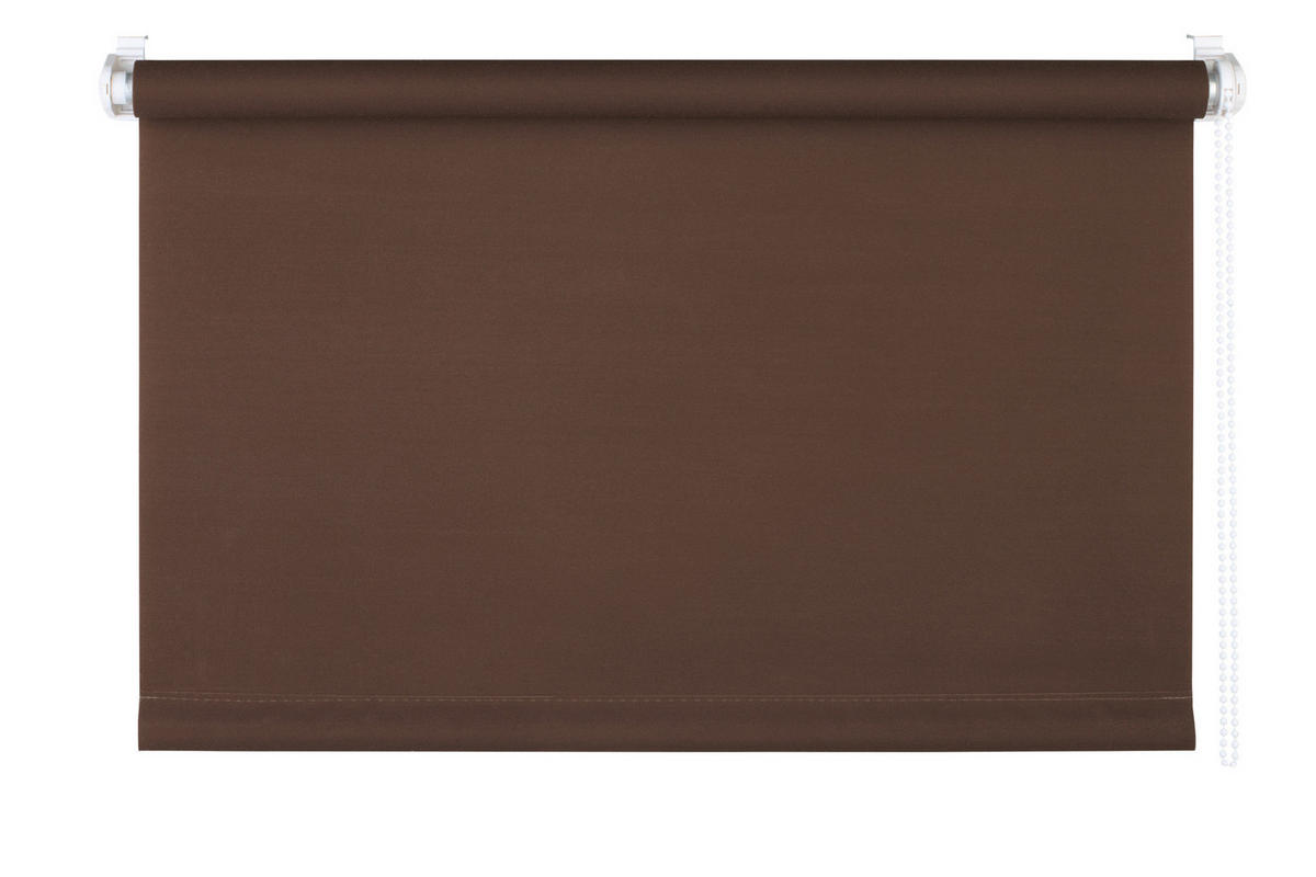 ROLLO  blickdicht   120/160 cm   - Braun, Basics, Textil (120/160cm)