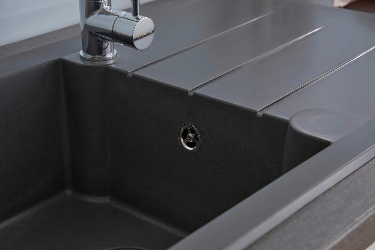 DISKHO 1712ALINEO81X50TG  - mörkgrå, Trend, sten (81/21/50cm) - Respekta
