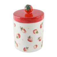 DOSE - Rot/Weiß, LIFESTYLE, Keramik (9,3/13,5cm)