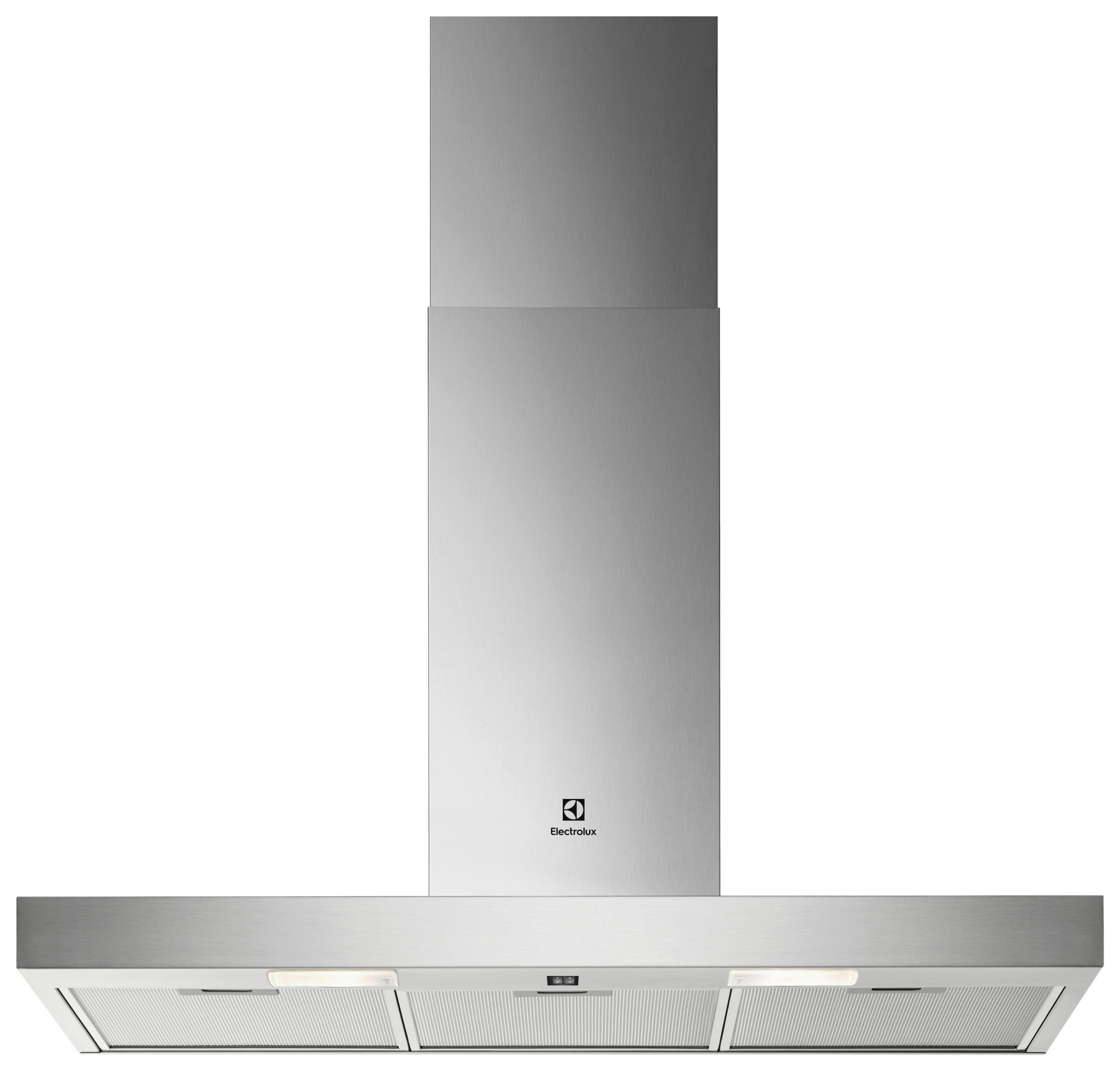 Electrolux Dunstabzugshaube Edelstahl 89.8x67.8-118.0x45 cm