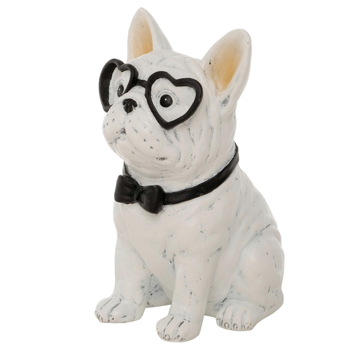 DEKORAČNÍ ZVÍŘÁTKO - bílá/černá, Basics, plast (11/14/21cm)