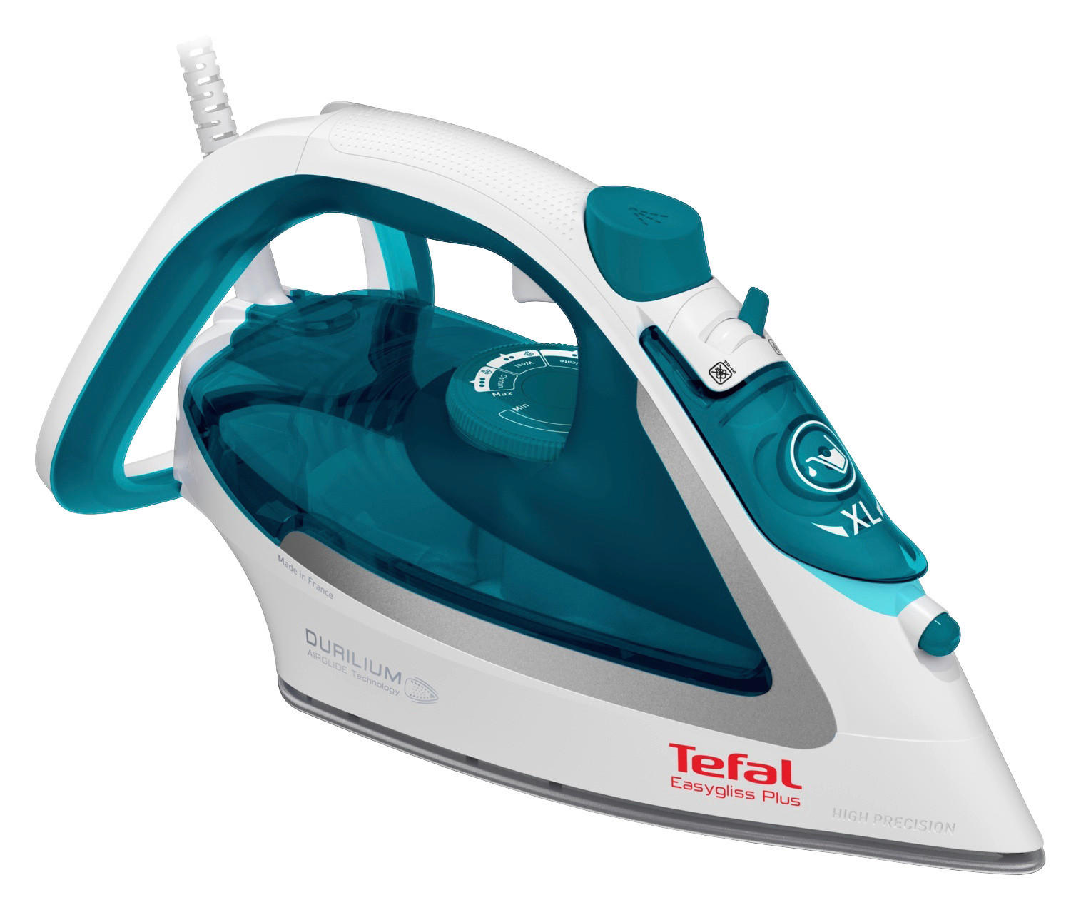 DAMPFBÜGELEISEN - Türkis/Weiß, Basics, Kunststoff/Metall (34/14/18cm) - Tefal