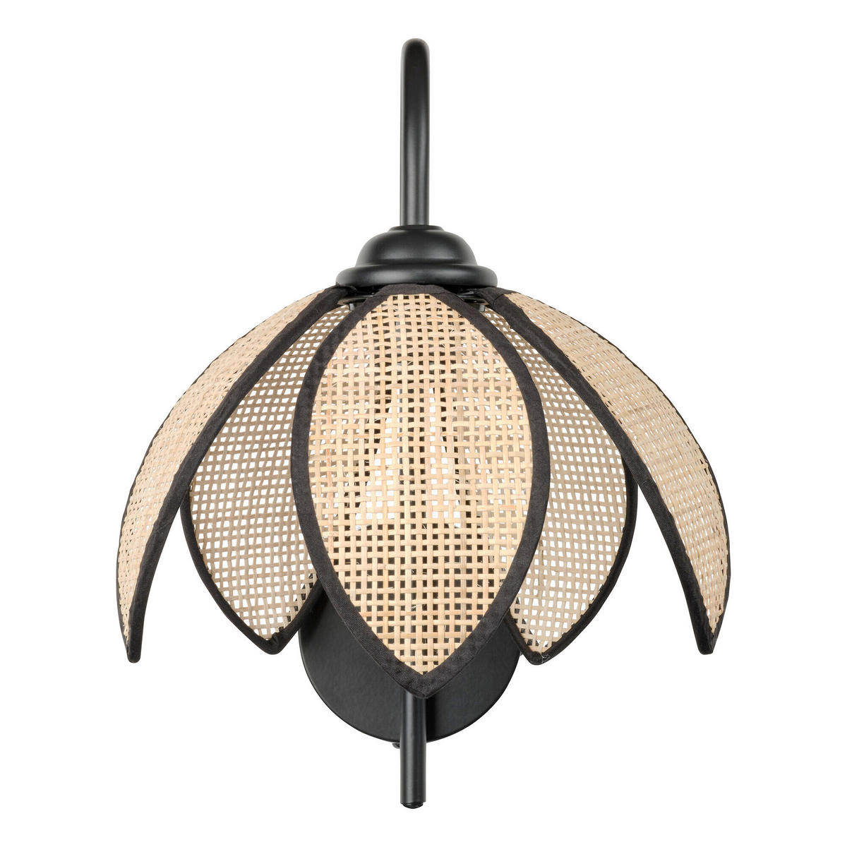 WANDLEUCHTE 21/27/34,5 cm   - Beige, Basics, Holz/Metall (21/27/34,5cm) - Osram