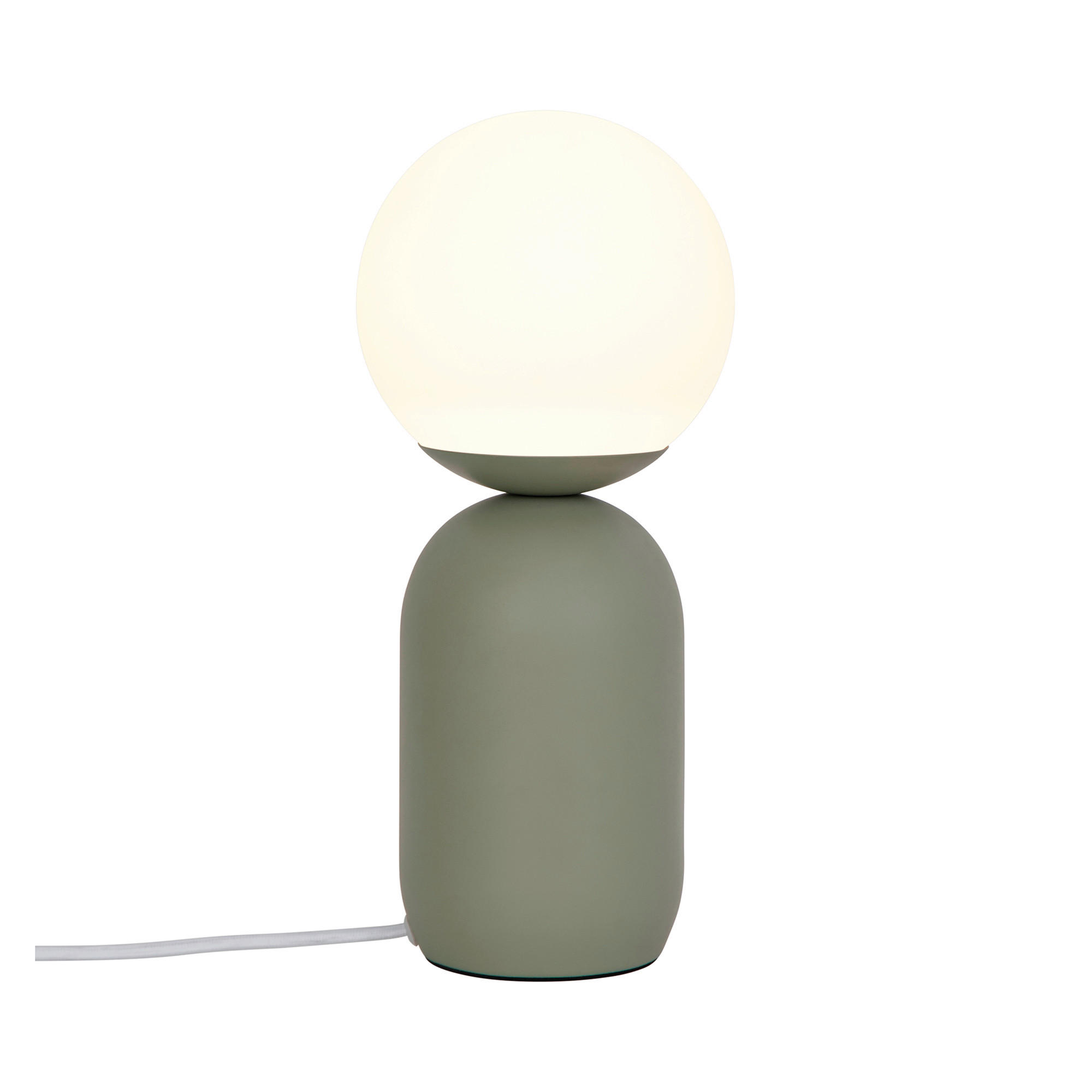 TISCHLEUCHTE Lomoco 15/34,5 cm   - Grün, Design, Glas/Metall (15/34,5cm) - Nordlux