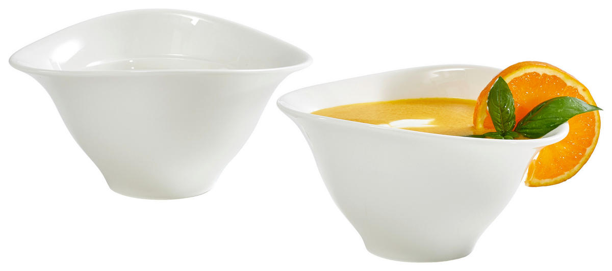 SADA HLUBOKÝCH TALÍŘŮ, keramika, 18 cm - bílá, Design, keramika (18cm) - Villeroy & Boch