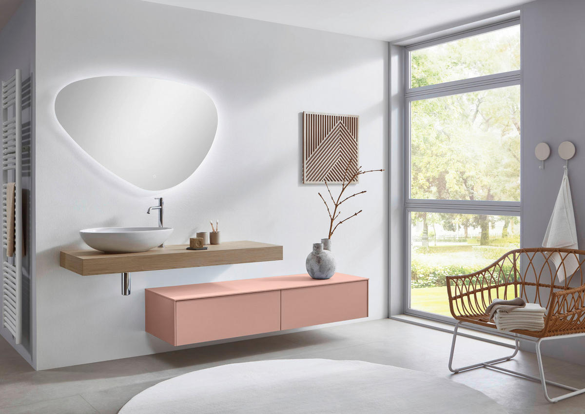 UNTERSCHRANK 162/30/48,3 cm   - Koralle, MODERN, Holzwerkstoff (162/30/48,3cm) - Celina Home