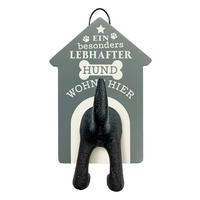 GARDEROBENHAKEN  in Petrol  - Petrol, Trend, Holzwerkstoff (16/10/6cm)