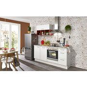 KÜCHENBLOCK - Rot/Weiß, Design, Holzwerkstoff (190+60cm) - Xora