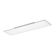 LED-DECKENLEUCHTE - Weiß, Design, Metall (120/30/6cm) - Novel