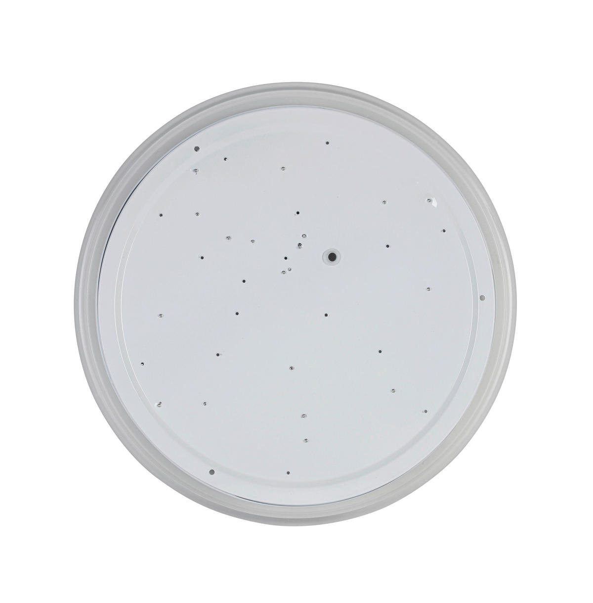 LED PLAFONJERA  - bela/crna, Trendi, metal/plastika (39/6cm) - Novel