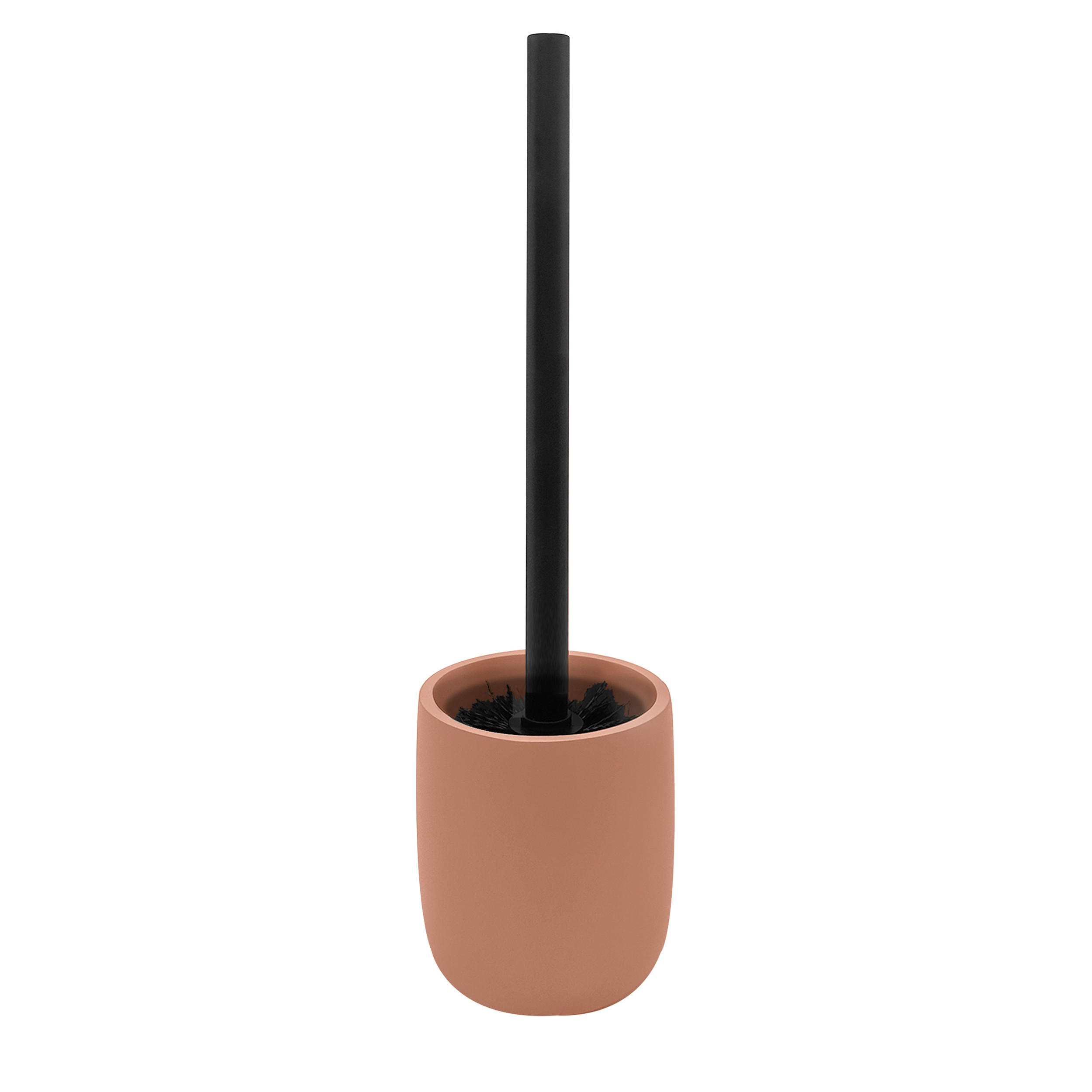 WC-BÜRSTENHALTER in   Kunststoff  - Terracotta, Basics, Kunststoff (10/38cm) - Spirella