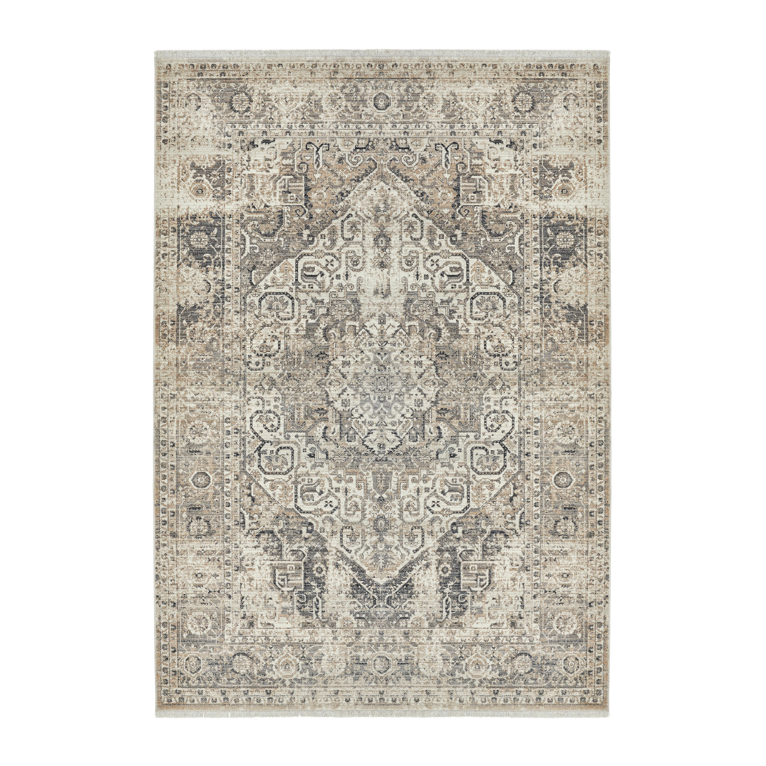 VINTAGE TEPIH 160/235 cm   siva, bež  Samarkand  - siva/bež, Lifestyle, tekstil (160/235cm) - Novel