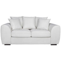 2-SITS SOFFA i trä, textil ljusgrå  - ljusgrå/svart, Klassisk, trä/textil (192/85/100cm) - Carryhome