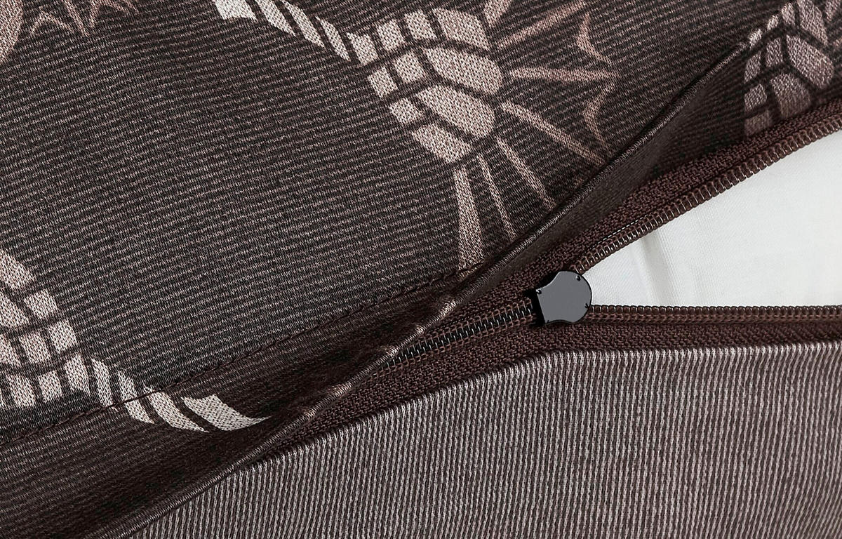 BETTWÄSCHE 2-teilig JOOP! CORNFLOWER DOUBLE Jersey 135/200 cm  - Schwarz, Basics, Textil (135/200cm) - Joop!