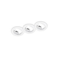 EINBAUSPOT JURA 8,3/7,0 cm  - Weiß, KONVENTIONELL, Metall (8,3/7,0cm) - Trio Leuchten