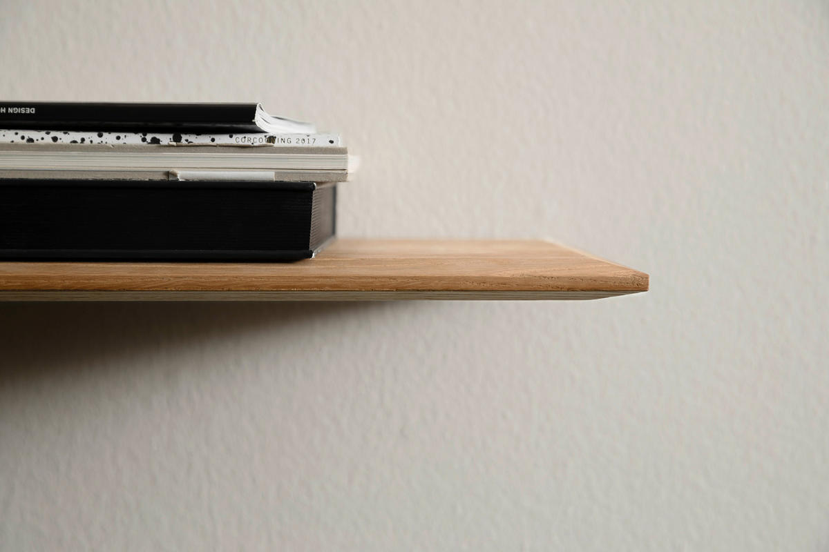 WOHNWAND YORIS  in Anthrazit, Eichefarben  300/205/49 cm  - Eichefarben/Anthrazit, KONVENTIONELL, Glas/Holz (300/205/49cm) - Schöner Wohnen
