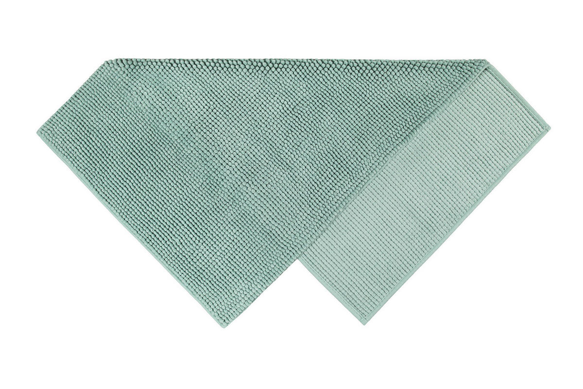BADTEPPICH Mintgrün 60/50 cm  - Mintgrün, Basics, Kunststoff/Textil (60/50cm) - WECON HOME