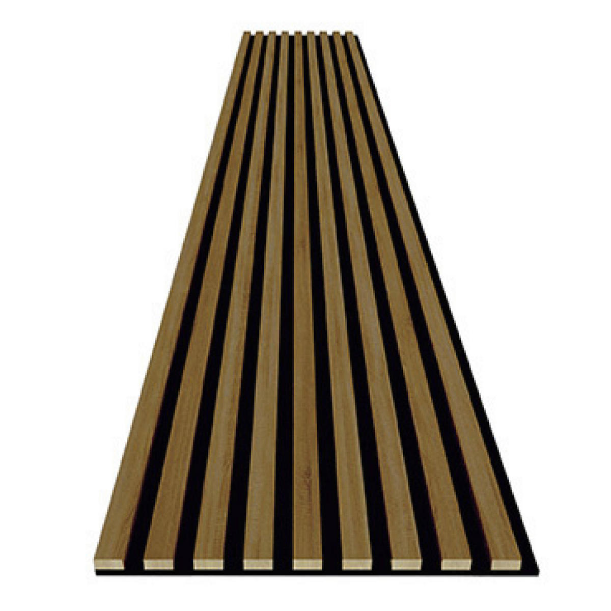 AKUSTIKPANEEL Economico  - Eichefarben, Basics, Holzwerkstoff/Kunststoff (240/38/1,65cm)