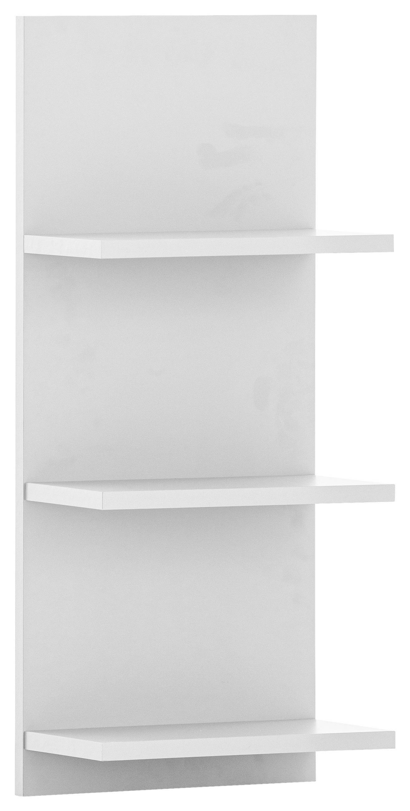 Stylife Badezimmerregal Palermo Weiß 30.3x70.2x17.5 cm