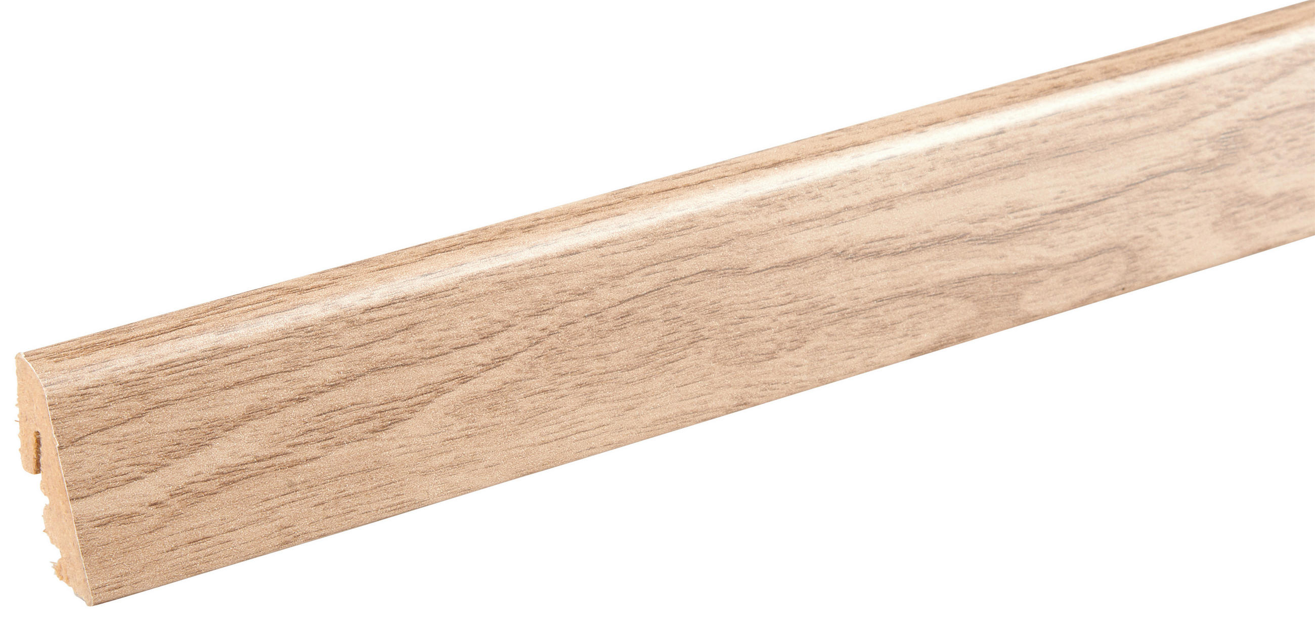 SOCKELLEISTE Eichefarben  - Eichefarben, Basics, Holz (1,85/3,85/240cm) - Homeware
