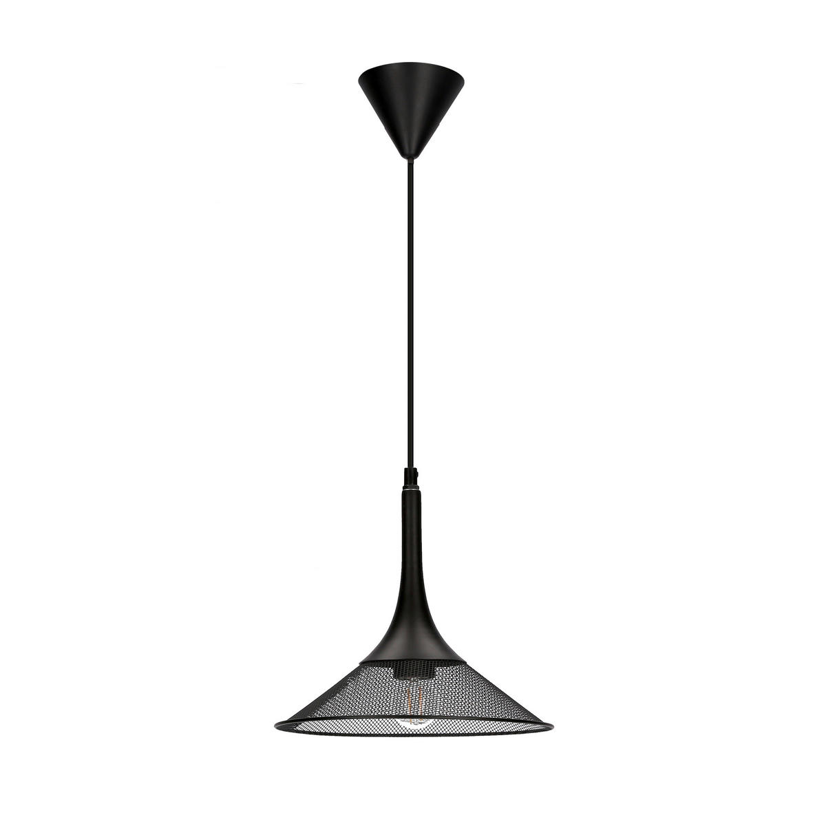 PENDELLAMPA Kiruna 25/25/110 cm  - svart, Design, metall (25/25/110cm)