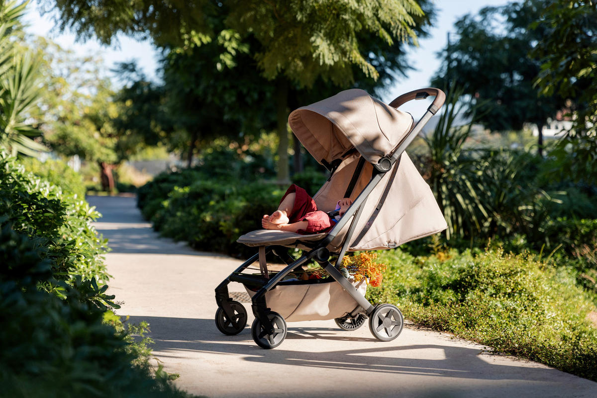 BUGGY Aer 2  - Anthrazit/Beige, Basics (85/45/106,5cm) - Joolz