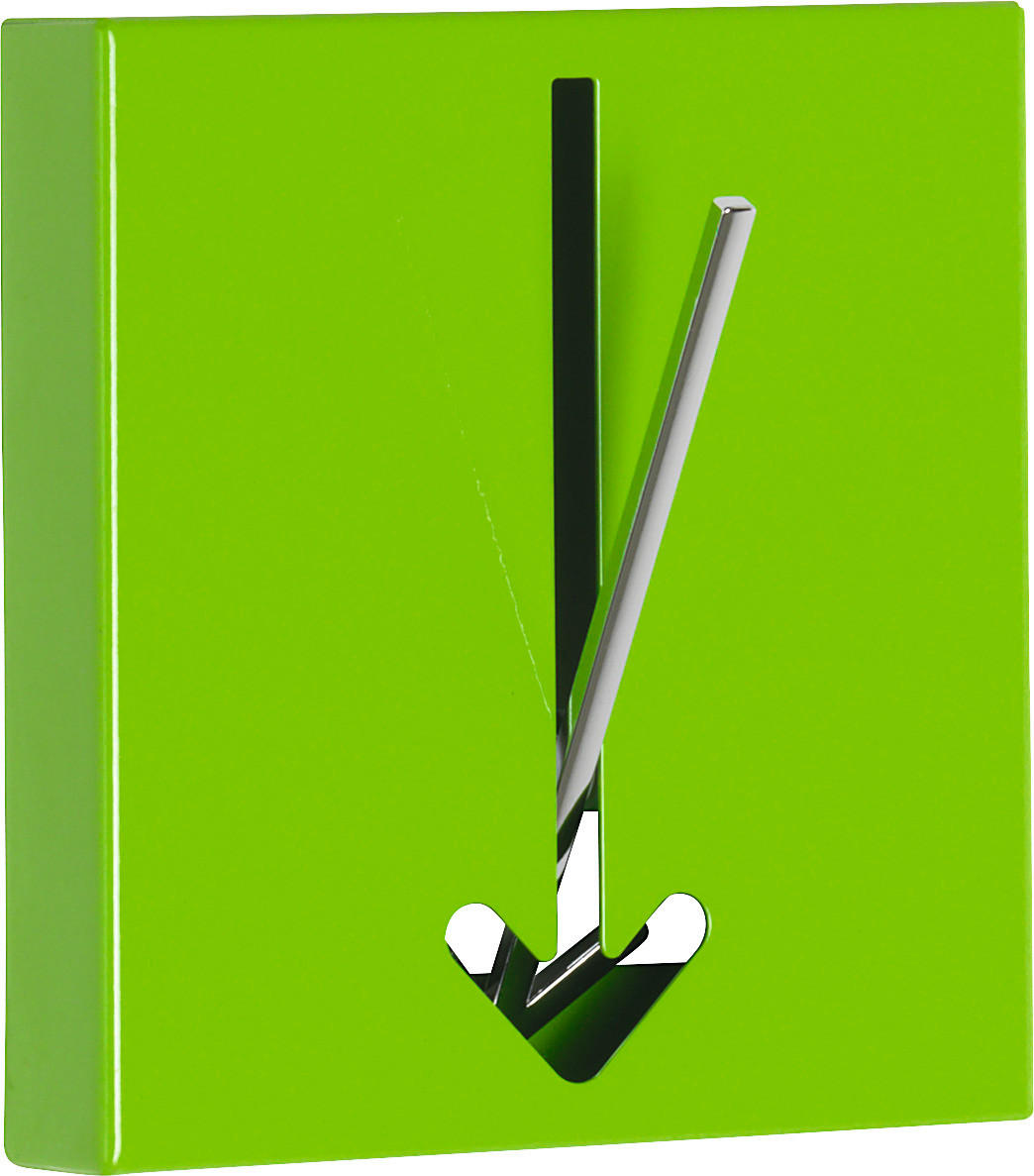 KROK  i grön  - grön, Design, metall (16,4/17/2,8cm)