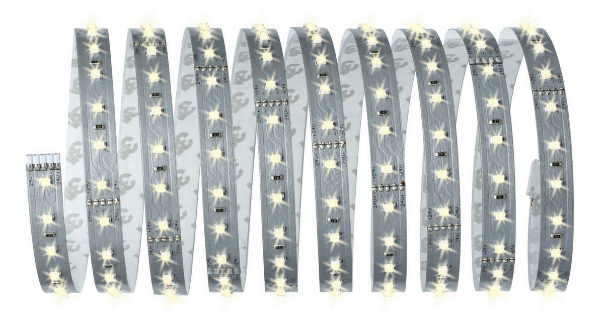 LED-STRIP 70579   - Silberfarben, Basics, Kunststoff (0,3cm) - Paulmann