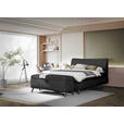 BOXSPRINGBETT 180/200 cm  in Schwarz  - Schwarz, Trend, Holz/Textil (180/200cm) - Esposa