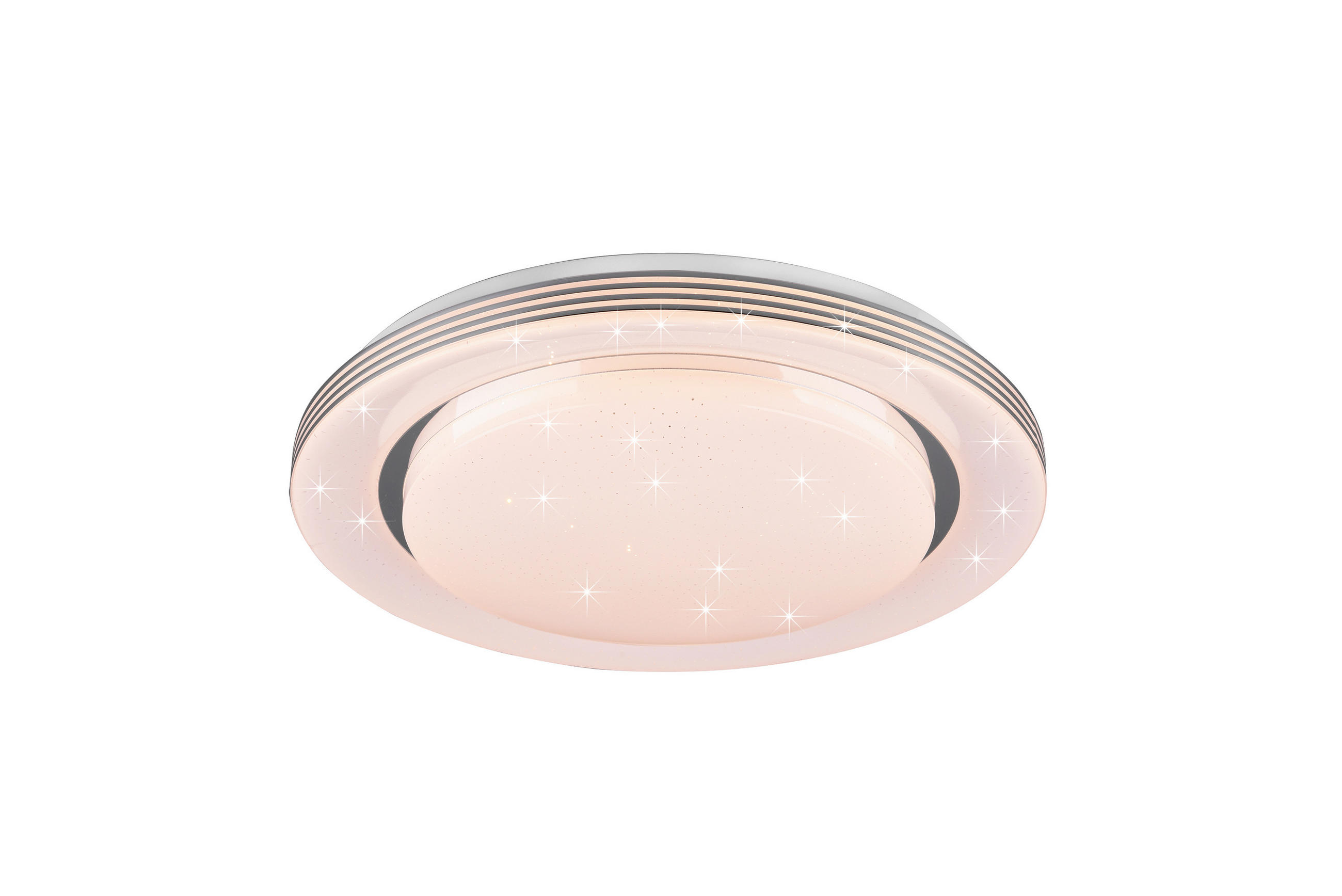 LED-DECKENLEUCHTE Atria 48/7,5 cm   - Weiß, Basics, Kunststoff (48/7,5cm)