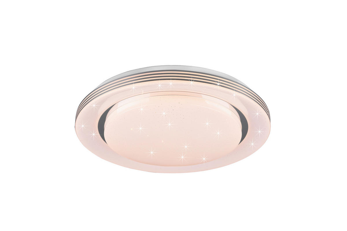 LED-DECKENLEUCHTE  48/7,5 cm    - Weiss, Basics, Kunststoff (48/7,5cm)