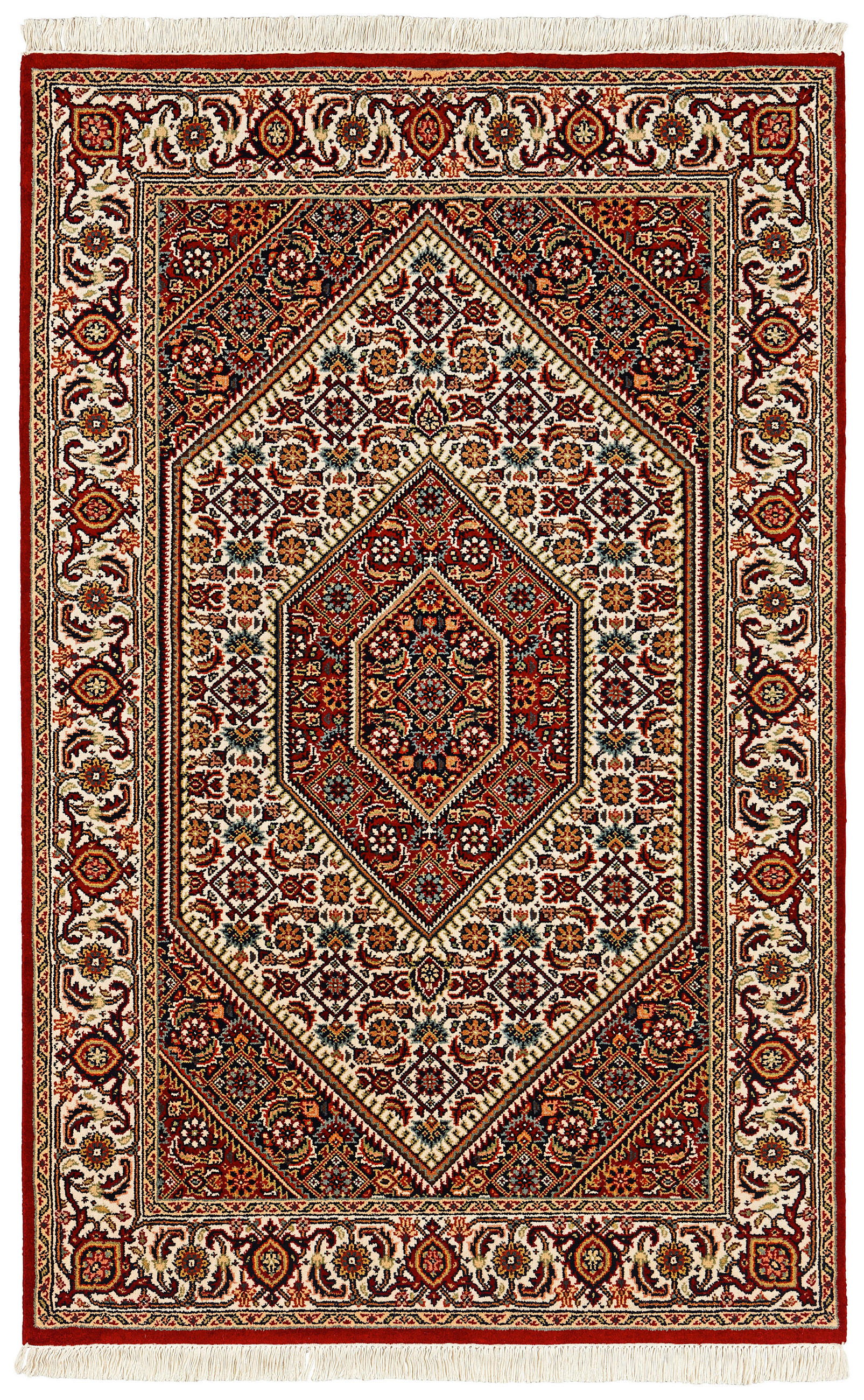 ORIENTÁLNY KOBEREC, 160/230 cm, hnedá, krémová - hnedá/krémová, Lifestyle, textil (160/230cm) - Cazaris