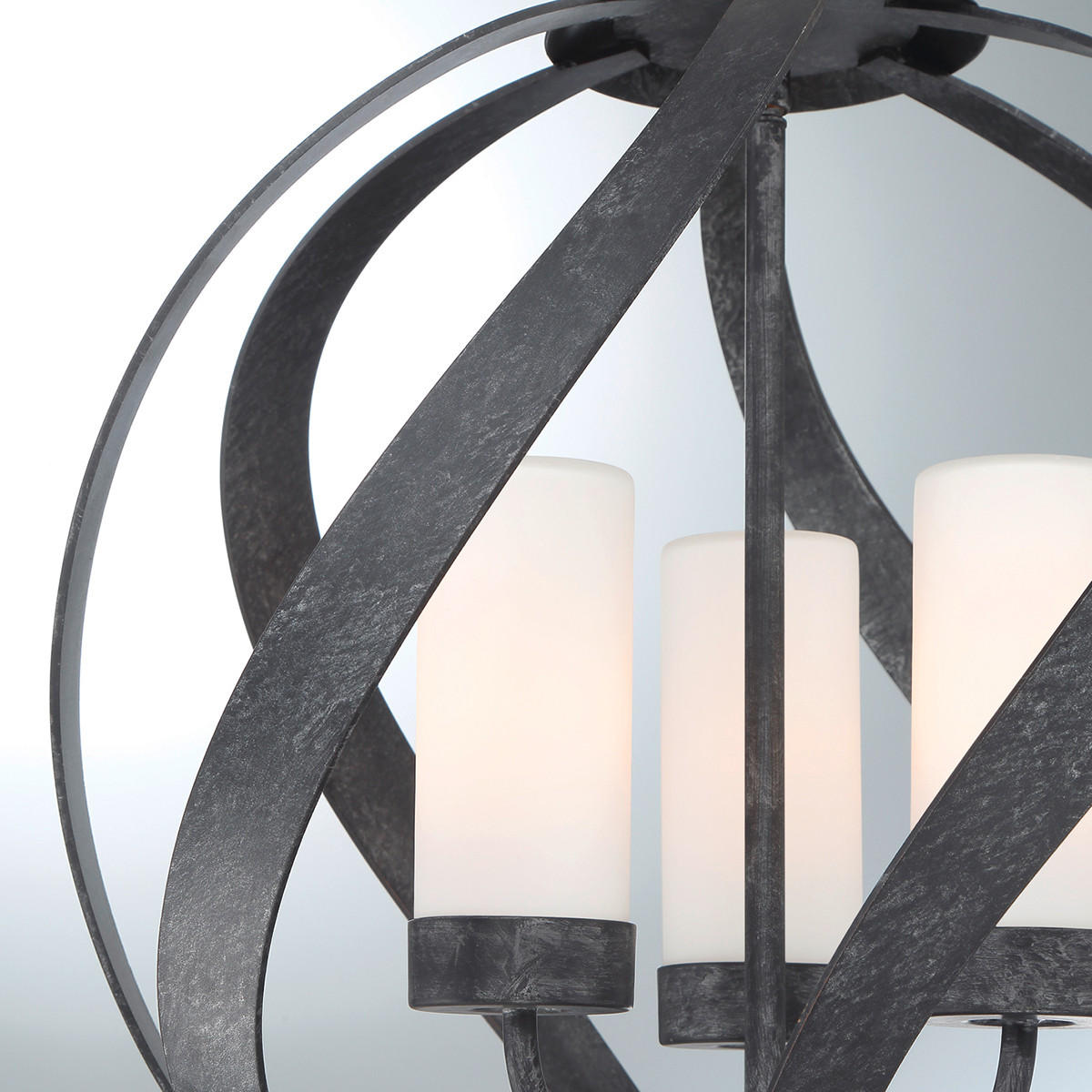 AUSSENHÄNGELEUCHTE - Schwarz, Konventionell, Glas/Metall (40.7/56.4cm) - Elstead Lighting